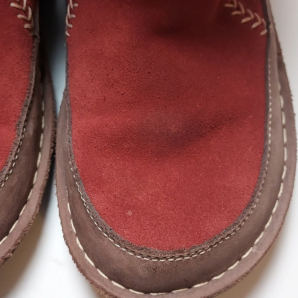 SOREL Waterproof Winter Boots Rust Suede Size 7 Thinsulate Fur Snow Boots